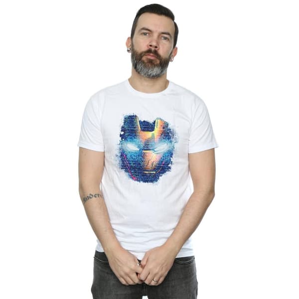 Marvel T-shirt med Iron Mans huvud i tryck