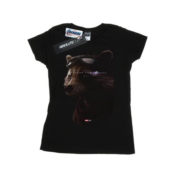 Marvel Dam/Tjej Avengers Endgame Avenge The Fallen Rocket T-shirt i bomull