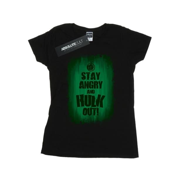 Marvel Dam/Hulk Stay Angry - T-shirt i bomull