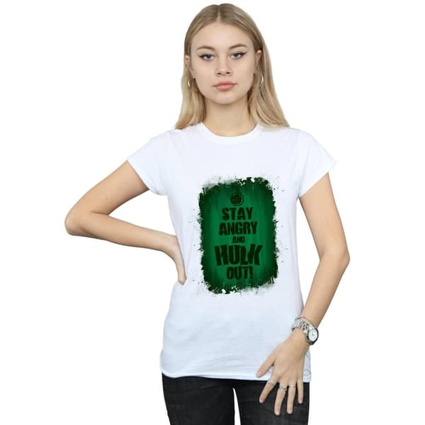 Marvel Dam/Hulk Stay Angry - T-shirt i bomull