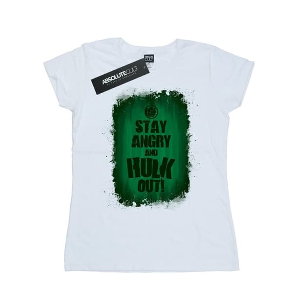 Marvel Dam/Hulk Stay Angry - T-shirt i bomull
