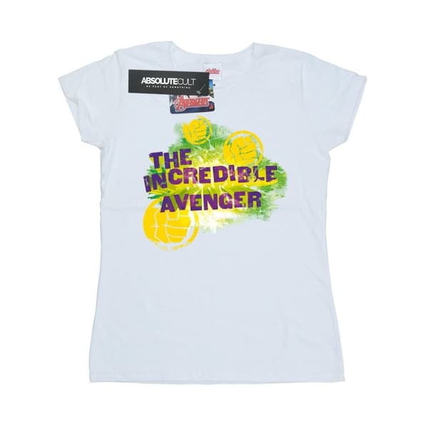 Marvel Womens/Ladies Hulk Incredible Avenger Cotton T-Shirt