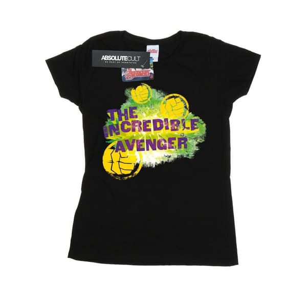 Marvel Womens/Ladies Hulk Incredible Avenger Cotton T-Shirt