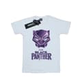 Miniatyrbillede 1 af 3: Marvel Boys Black Panther Mask Logo T-Shirt