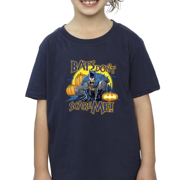 DC Comics Girls Batman Bats Don´t Scare Me Cotton T-Shirt