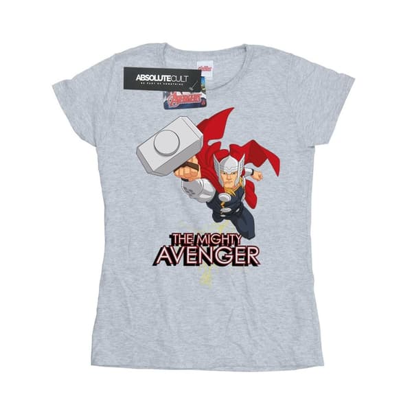 Marvel Dam/Tjej - Thor The Mighty Avenger - Bomulls-T-shirt