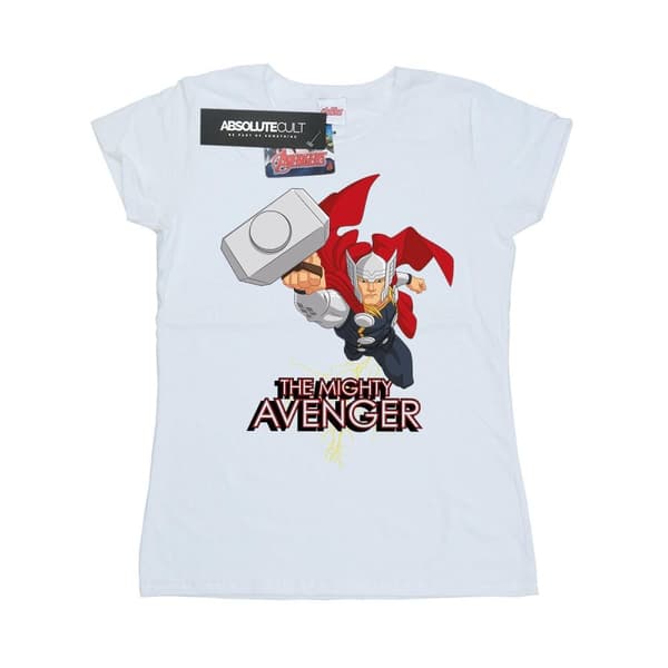 Marvel Dam/Tjej - Thor The Mighty Avenger - Bomulls-T-shirt