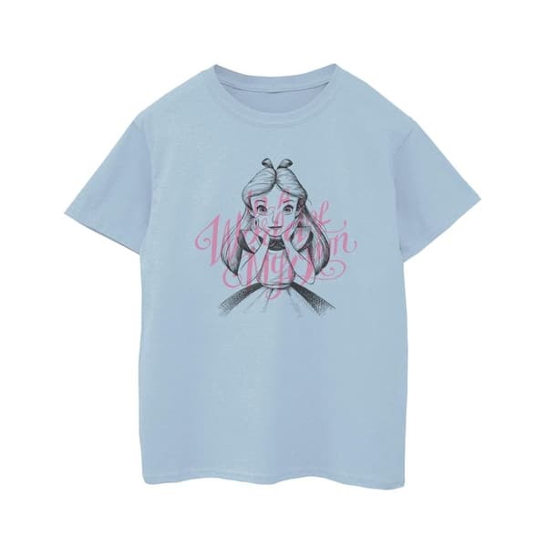 Disney Boys Alice In Wonderland In A World Of My Own T-Shirt