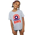 Miniatyrbillede 2 af 5: Marvel Girls Captain America Project Rebirth Cotton T-Shirt