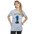 Miniatyrbilde 2 av 3: DC Comics Womens/Ladies Batman Football Dark Knight Cotton Boyfriend T-Shirt