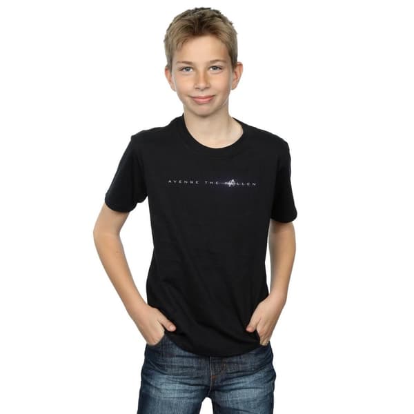 Marvel Boys Avengers Endgame Avenge The Fallen Text T-Shirt