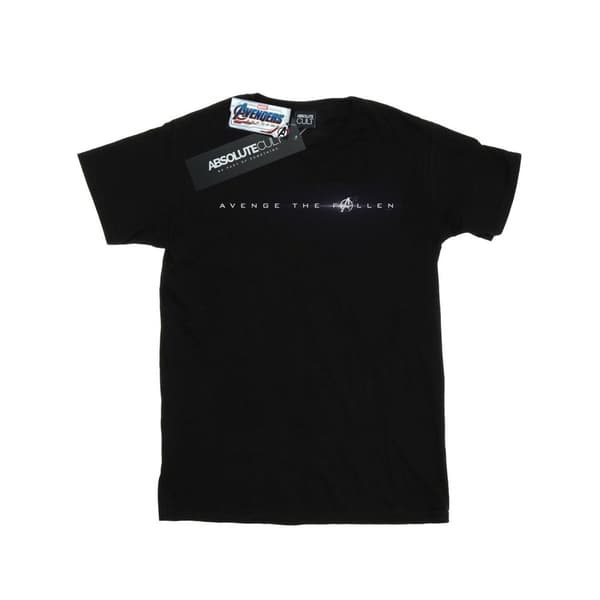 Marvel Boys Avengers Endgame Avenge The Fallen Text T-Shirt