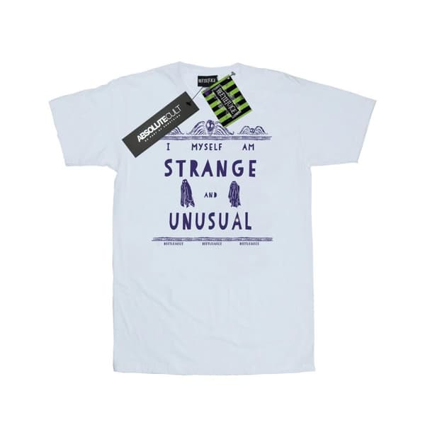Beetlejuice Womens/Ladies Strange And Unusual Cotton Boyfriend T-Shirt