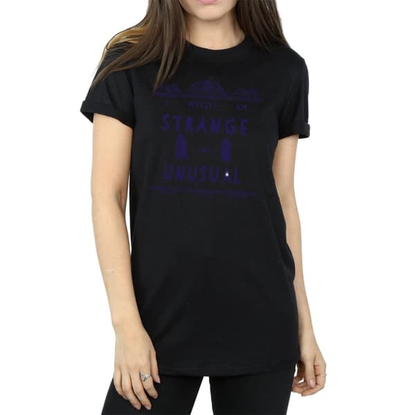 Beetlejuice Womens/Ladies Strange And Unusual Cotton Boyfriend T-Shirt
