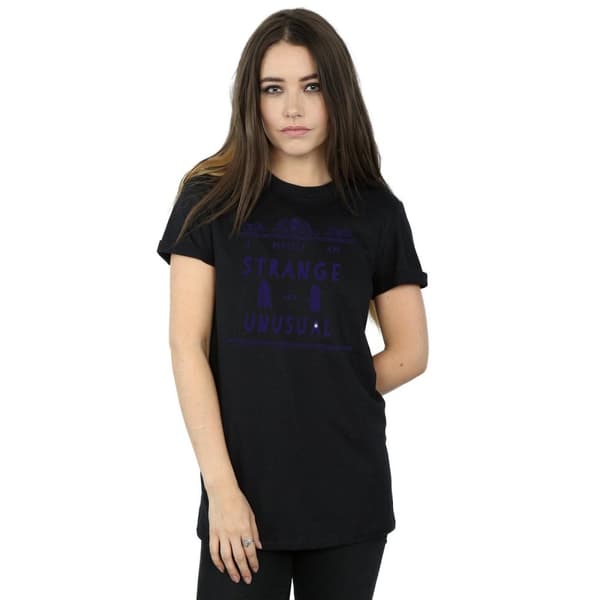 Beetlejuice Womens/Ladies Strange And Unusual Cotton Boyfriend T-Shirt