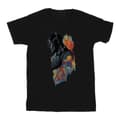 Miniatyrbilde 1 av 5: Marvel Girls Black Panther Profile Cotton T-Shirt