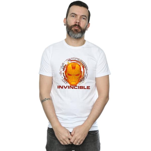 Marvel Mens Avengers Iron Man Invincible T-shirt