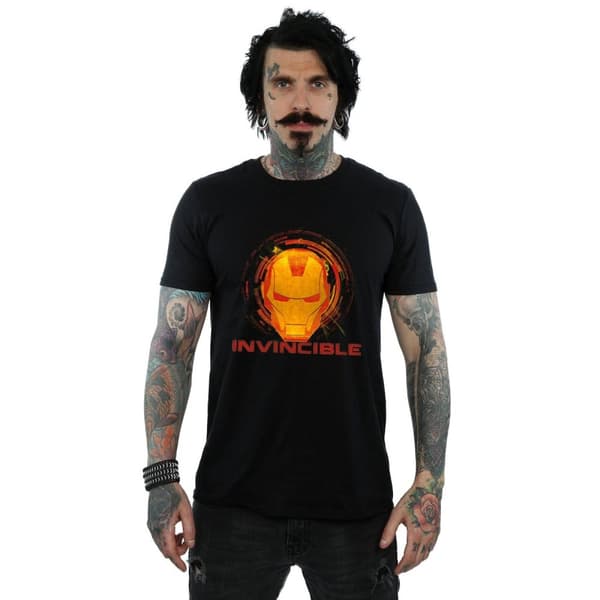 Marvel Mens Avengers Iron Man Invincible T-shirt