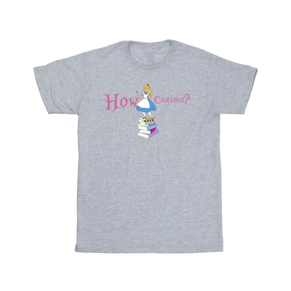 Disney Herr - Alice i underlandet - How Curious T-shirt