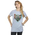 Pikkukuva 2 / 3: DC Comics Womens/Ladies Aquaman Unite The Kingdoms Cotton Boyfriend T-Shirt