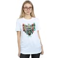 Pikkukuva 2 / 3: DC Comics Womens/Ladies Aquaman Unite The Kingdoms Cotton Boyfriend T-Shirt