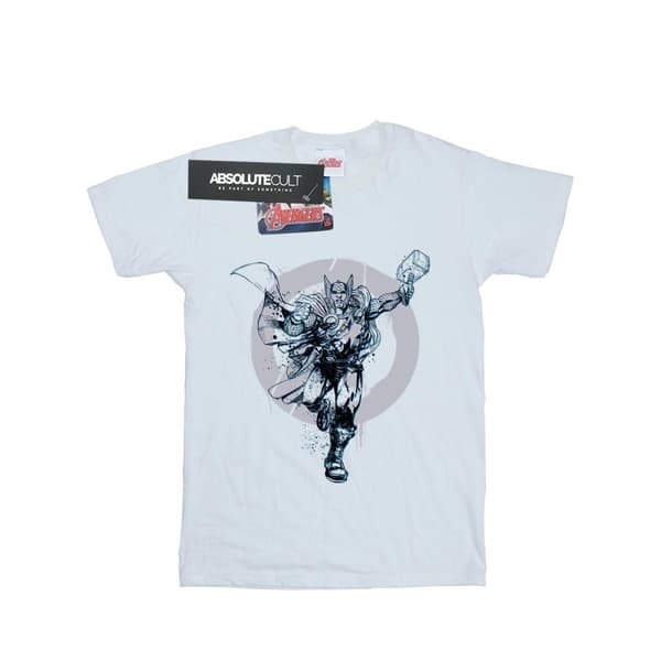 Marvel Mens Thor Circle T-Shirt