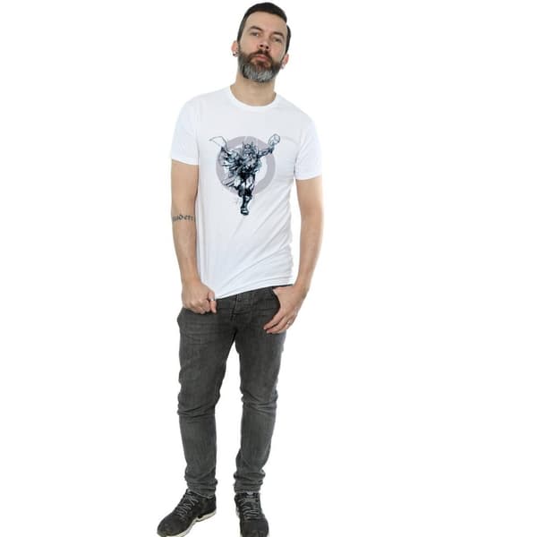 Marvel Mens Thor Circle T-Shirt