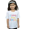 Miniatyrbillede 2 af 3: Marvel Girls Avengers Endgame I Love You 3000 Crayons Cotton T-Shirt