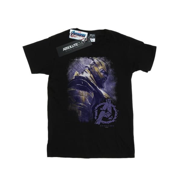 Marvel Girls Avengers Endgame Thanos Brushed Cotton T-Shirt