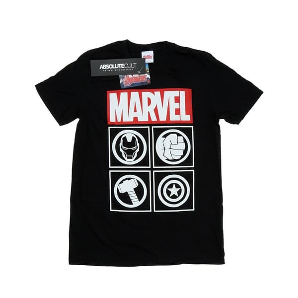 Marvel Boys Avengers Icons T-Shirt