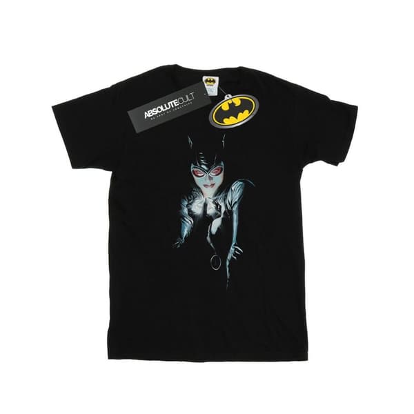 DC Comics Womens/Ladies Batman Alex Ross Catwoman Cotton Boyfriend T-Shirt