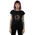 Miniatyrbild 2 av 5: Marvel Black Panther Gold Killmonger - bomulls-T-shirt för damer/kvinnor