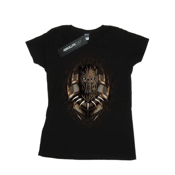Marvel Black Panther Gold Killmonger - bomulls-T-shirt för damer/kvinnor