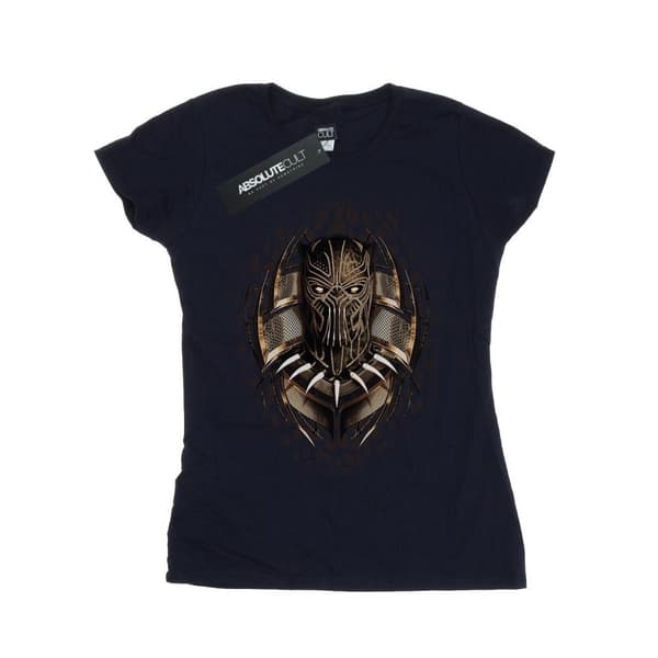 Marvel Black Panther Gold Killmonger - bomulls-T-shirt för damer/kvinnor