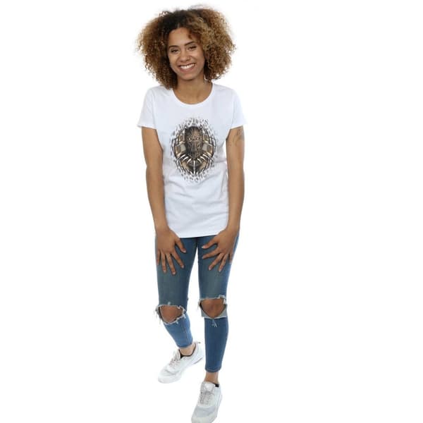Marvel Black Panther Gold Killmonger - bomulls-T-shirt för damer/kvinnor