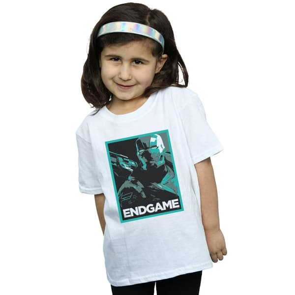 Marvel T-shirt i bomull med affisch av War Machine från Avengers Endgame