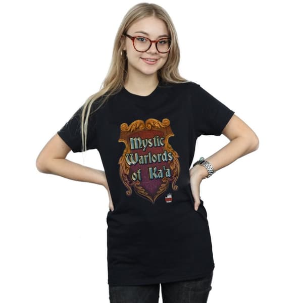 The Big Bang Theory Womens/Ladies Mystic Warlords Of Kaa Cotton Boyfriend T-Shirt