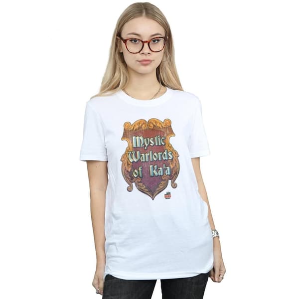 The Big Bang Theory Womens/Ladies Mystic Warlords Of Kaa Cotton Boyfriend T-Shirt