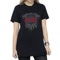Miniatyrbild 3 av 5: AC/DC Dam / Dam Black Ice With Red Boyfriend T-shirt i bomull