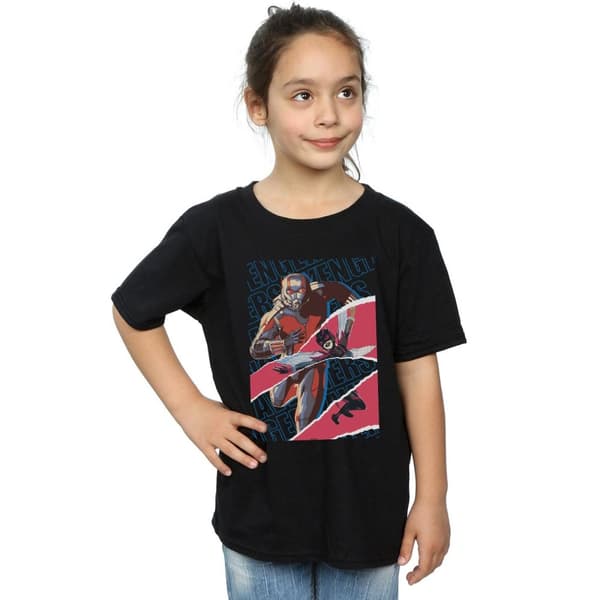 Marvel Girls Avengers Ant-Man And The Wasp Collage T-shirt i bomull