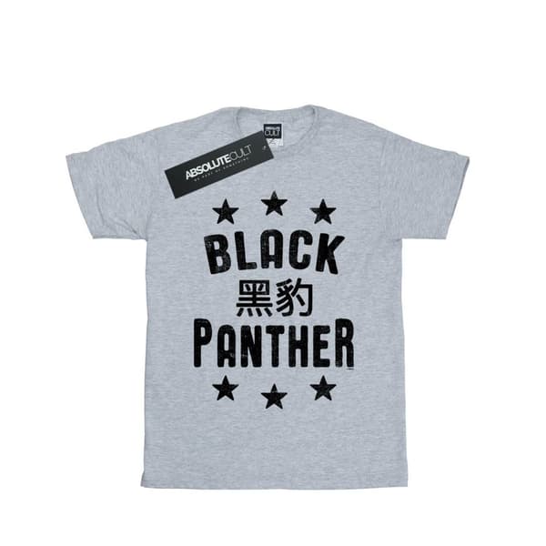 Marvel Womens/Ladies Black Panther Legends Cotton Boyfriend T-Shirt