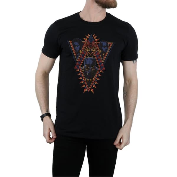 Marvel Black Panther Tribal Heads T-shirt för herrar