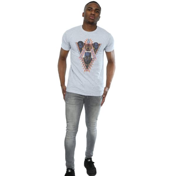 Marvel Black Panther Tribal Heads T-shirt för herrar