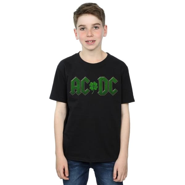 AC/DC Boys Shamrock Logo T-Shirt