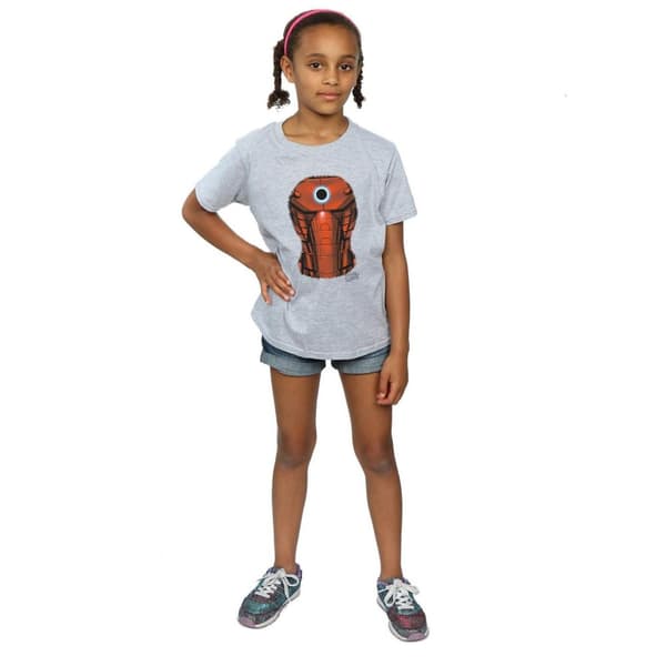 Marvel Girls Iron Man Chest Burst Cotton T-Shirt