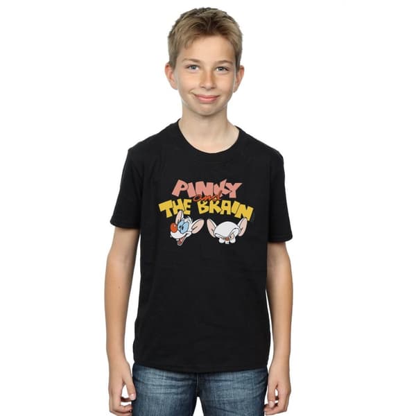 Animaniacs Pojkar - Pinky And The Brain Heads T-shirt