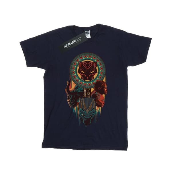 Marvel Boys Black Panther Totem T-Shirt