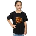 Miniatyrbillede 2 af 5: Marvel Girls Avengers Assemble Halloween Spider Logo Cotton T-Shirt