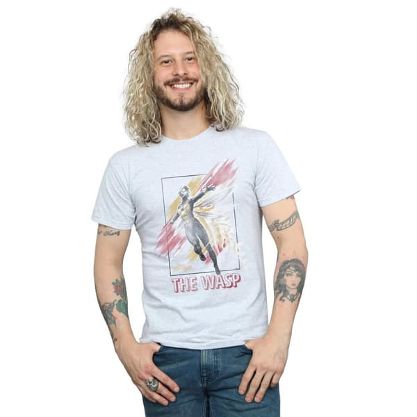 Marvel Mens Ant-Man And The Wasp Framed Wasp T-Shirt
