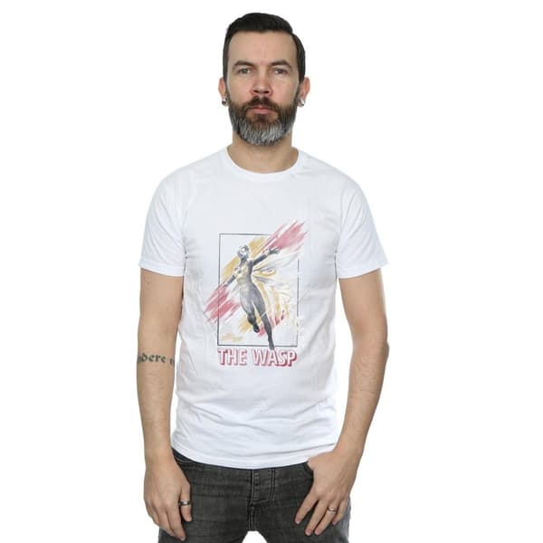 Marvel Mens Ant-Man And The Wasp Framed Wasp T-Shirt